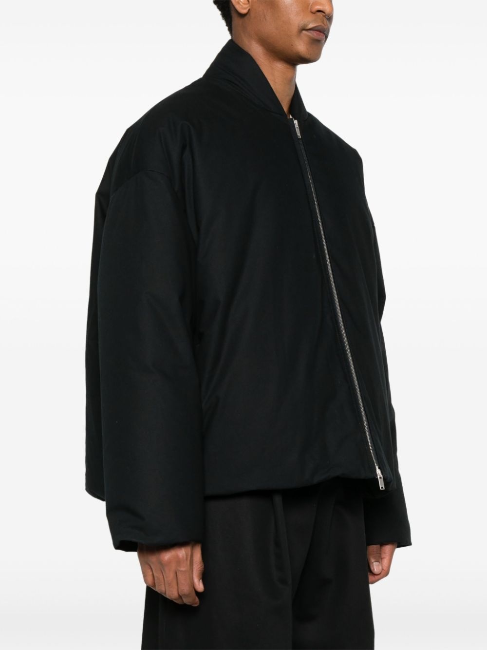 water-repellent textured jacket - 3