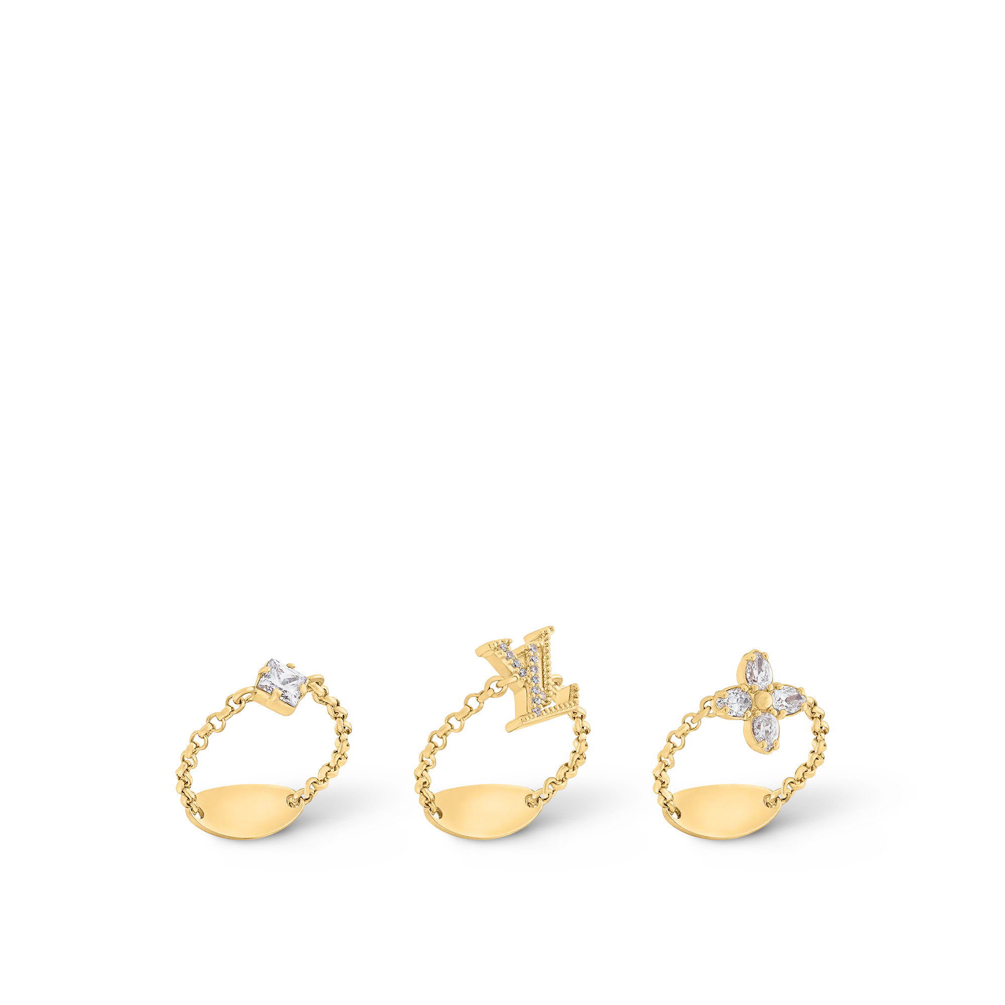 Lady LV Ring Set - 2