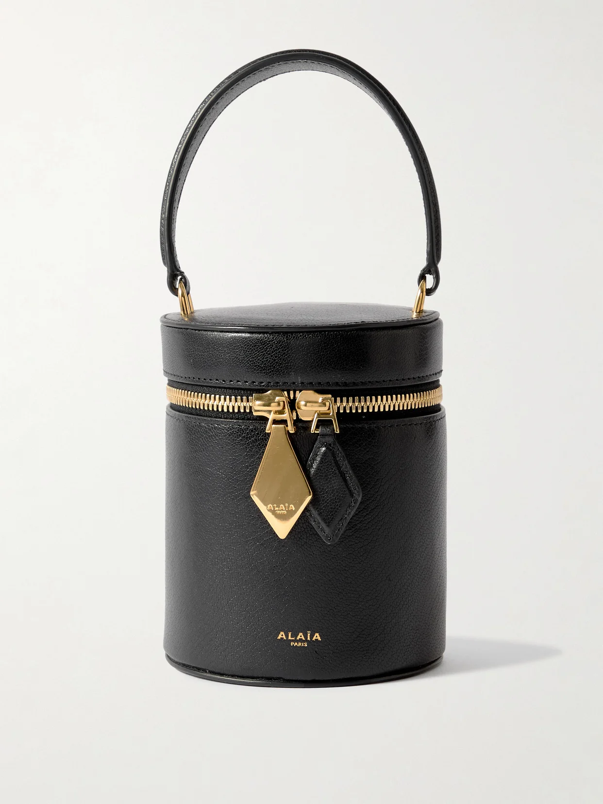 Cylindre Vanity Small Leather Tote - 1