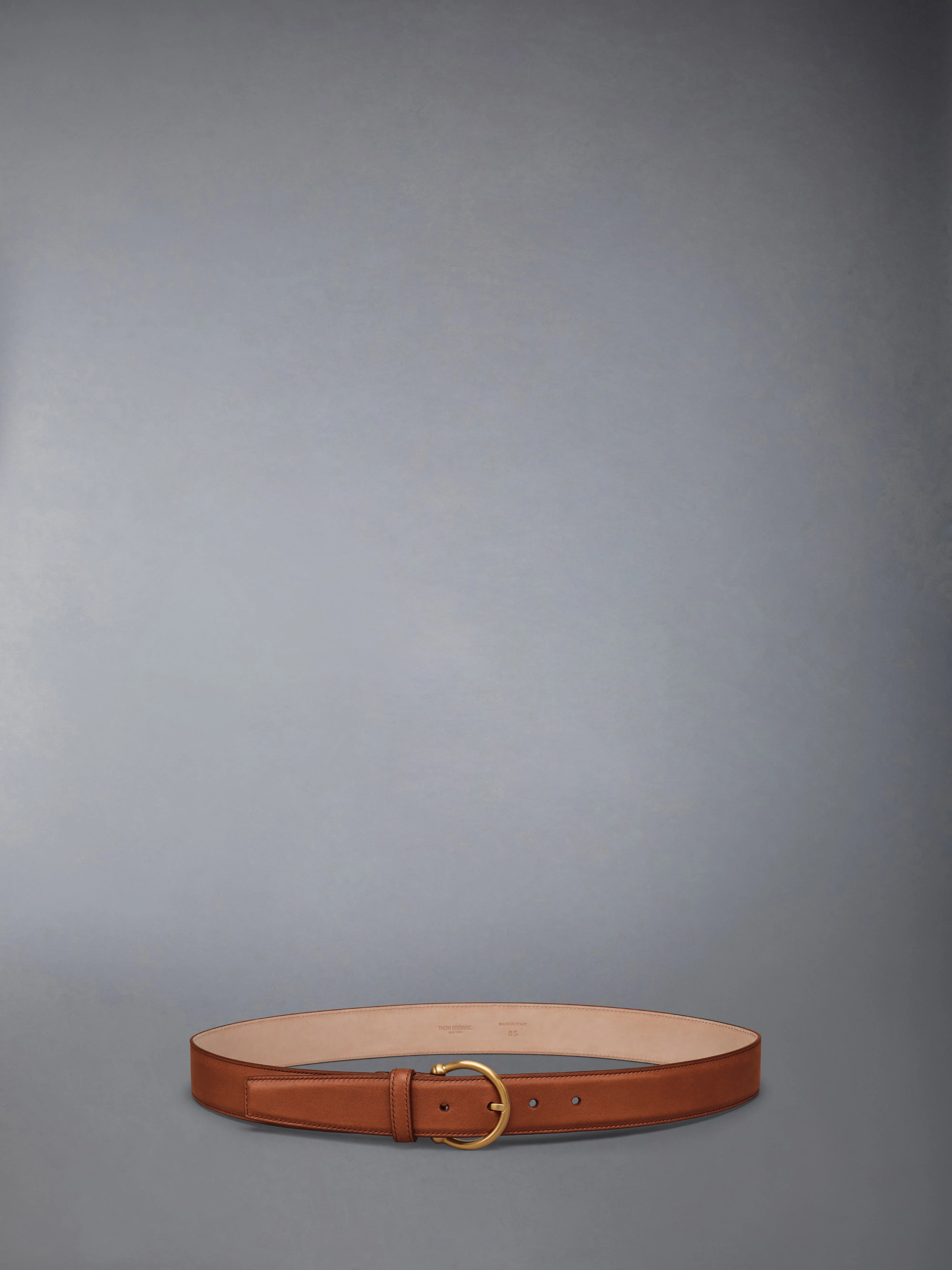 VACCETTA ROUND BUCKLE BELT - 1