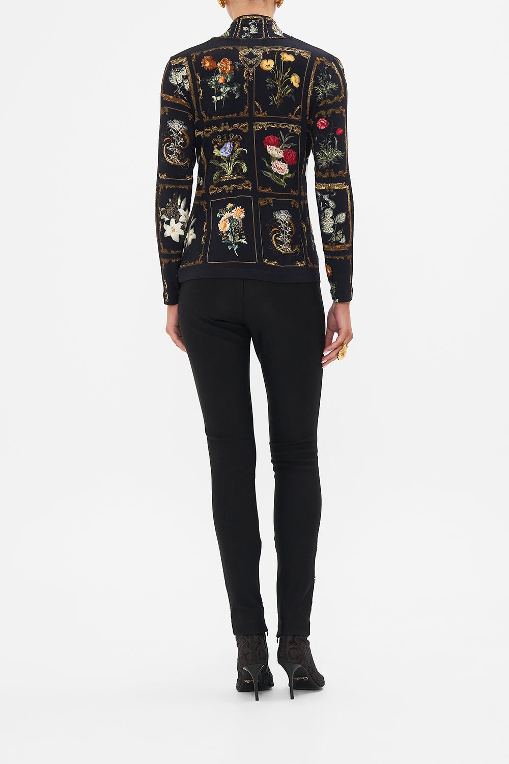 HIGH WAISTED PONTE PANT - 3