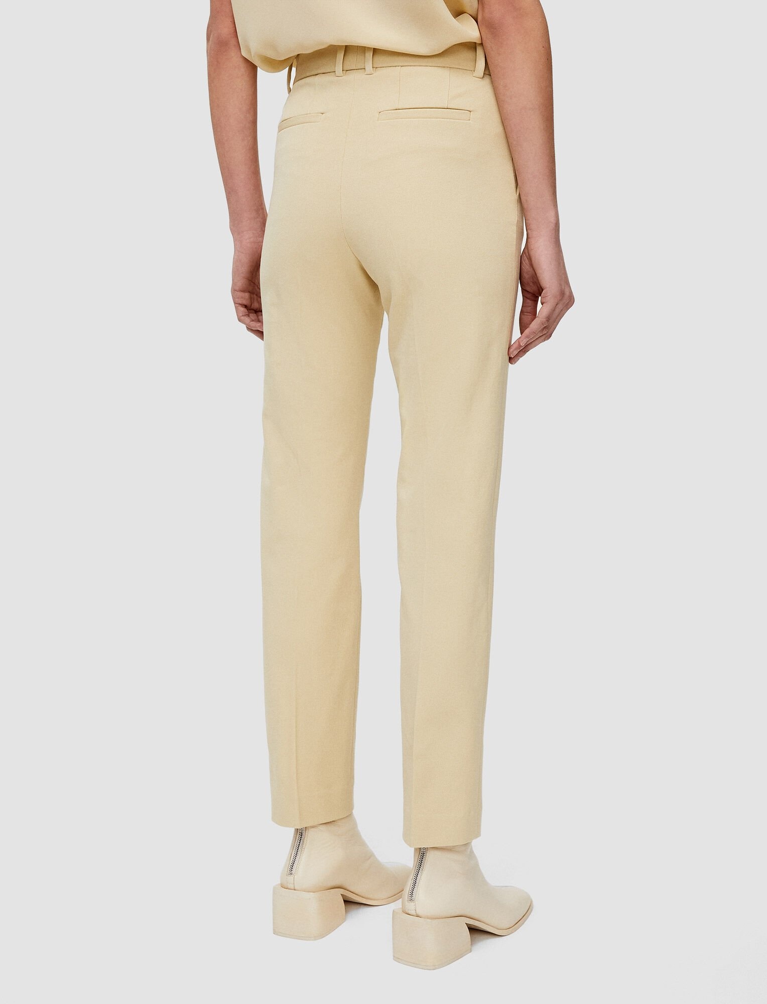 パンツ JOSEPH WOMEN /COLEMAN GABARDINE STRETCH Coleman Gabardine Stretch Trousers in Black | JOSEPH CA