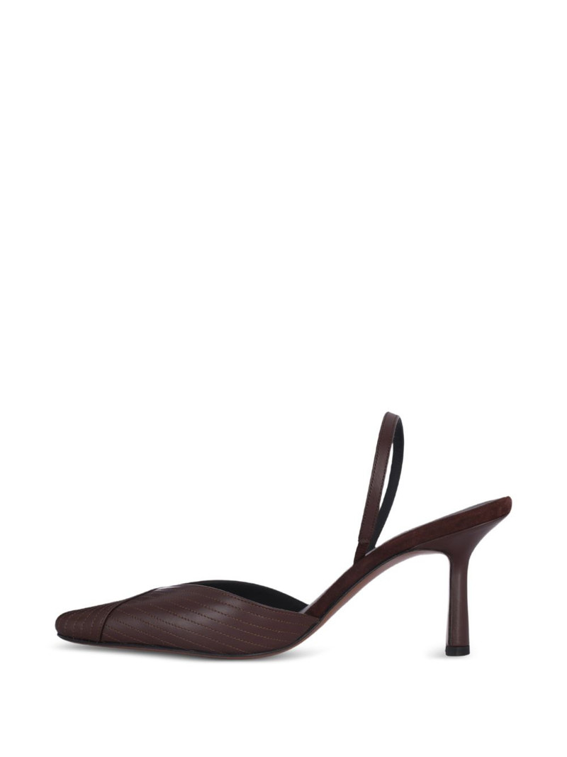 slingback heeled pumps 6