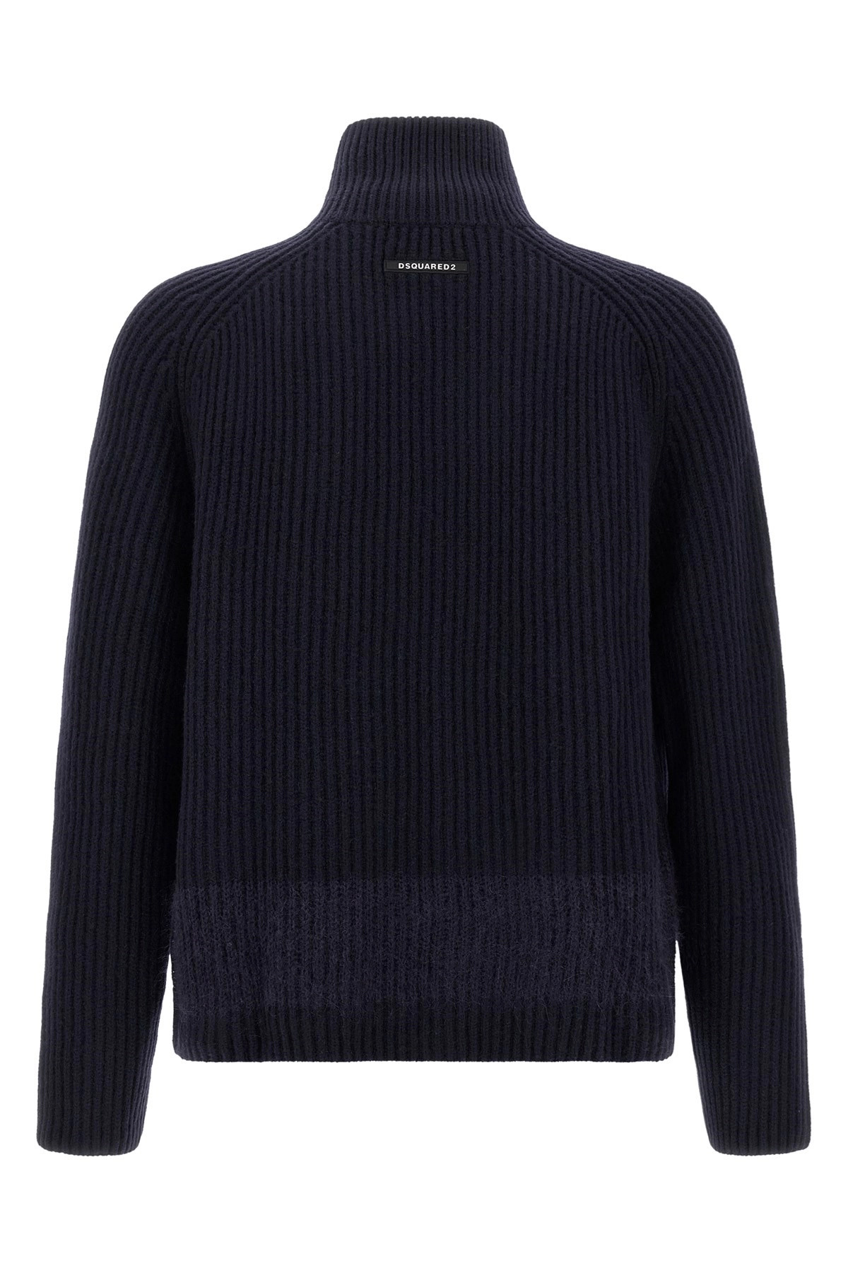 Carded wool insert cardigan - 2