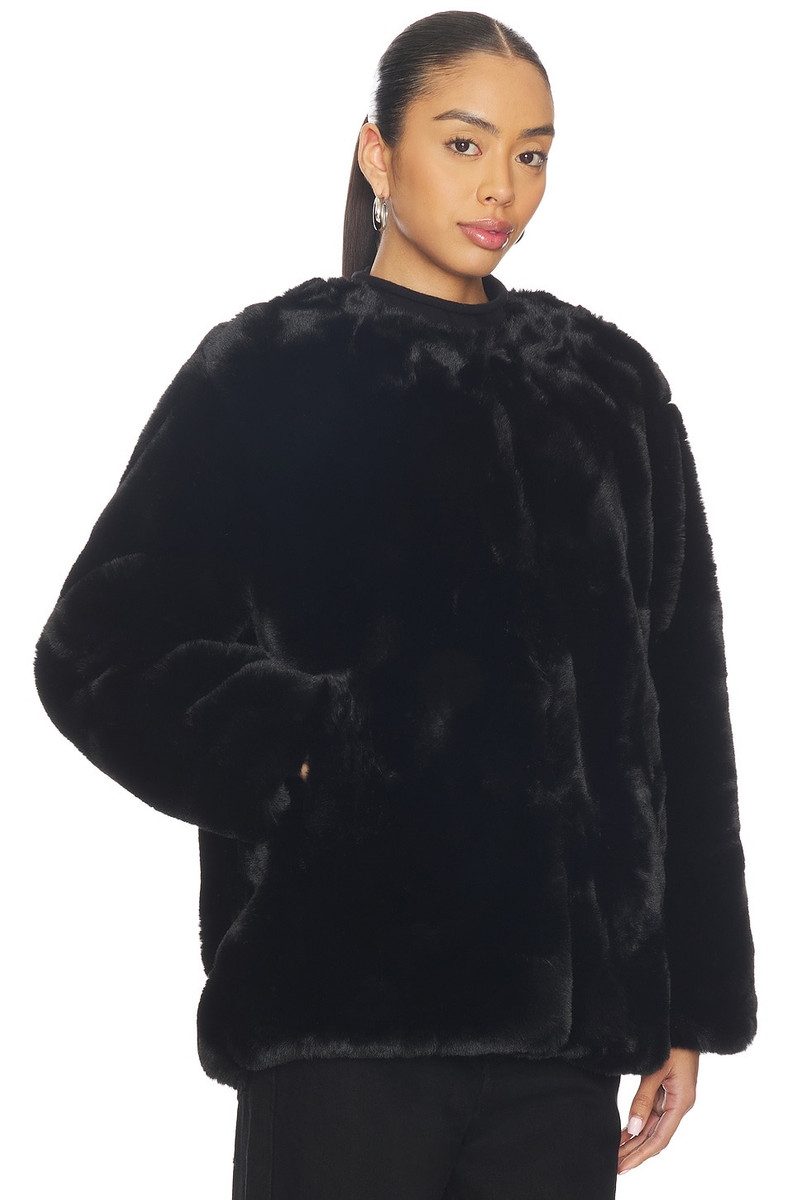 BLANKNYC Faux Fur Coat outlook