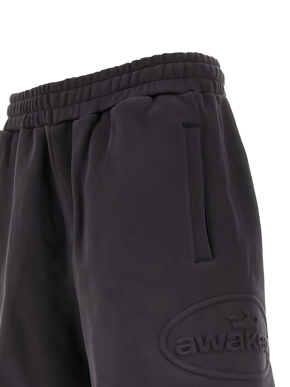 embossed-logo shorts - 2