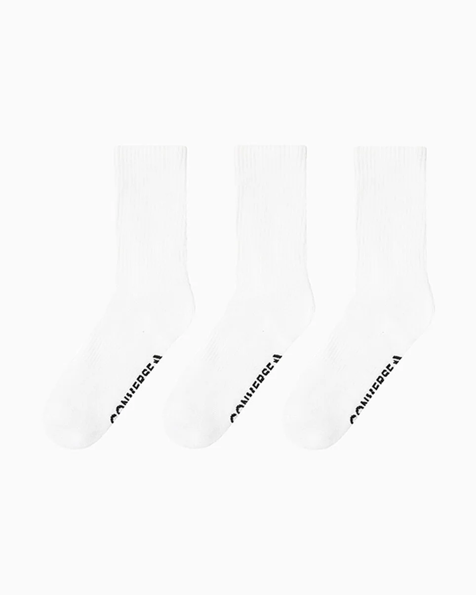 3-Pack Wordmark Half-Crew Socks - 1