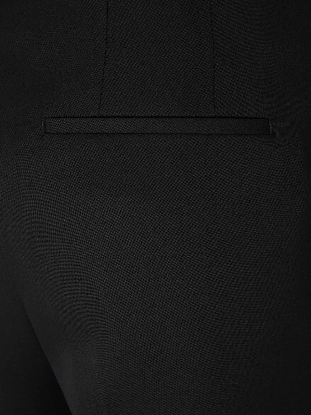 satin-trim trousers - 5