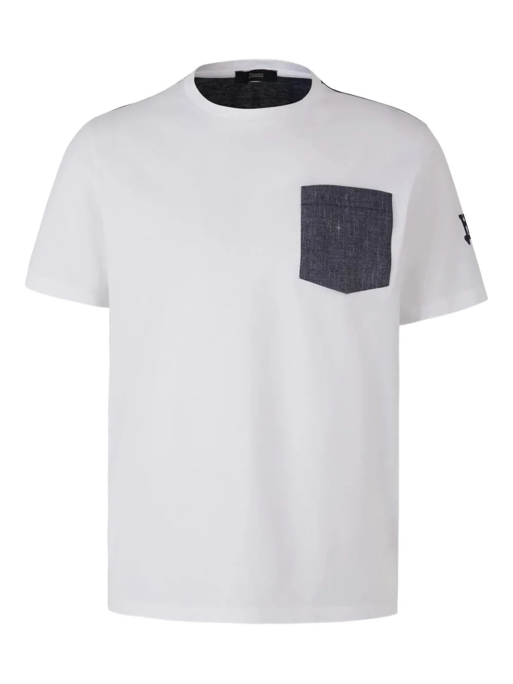 patch-pocket T-shirt - 1