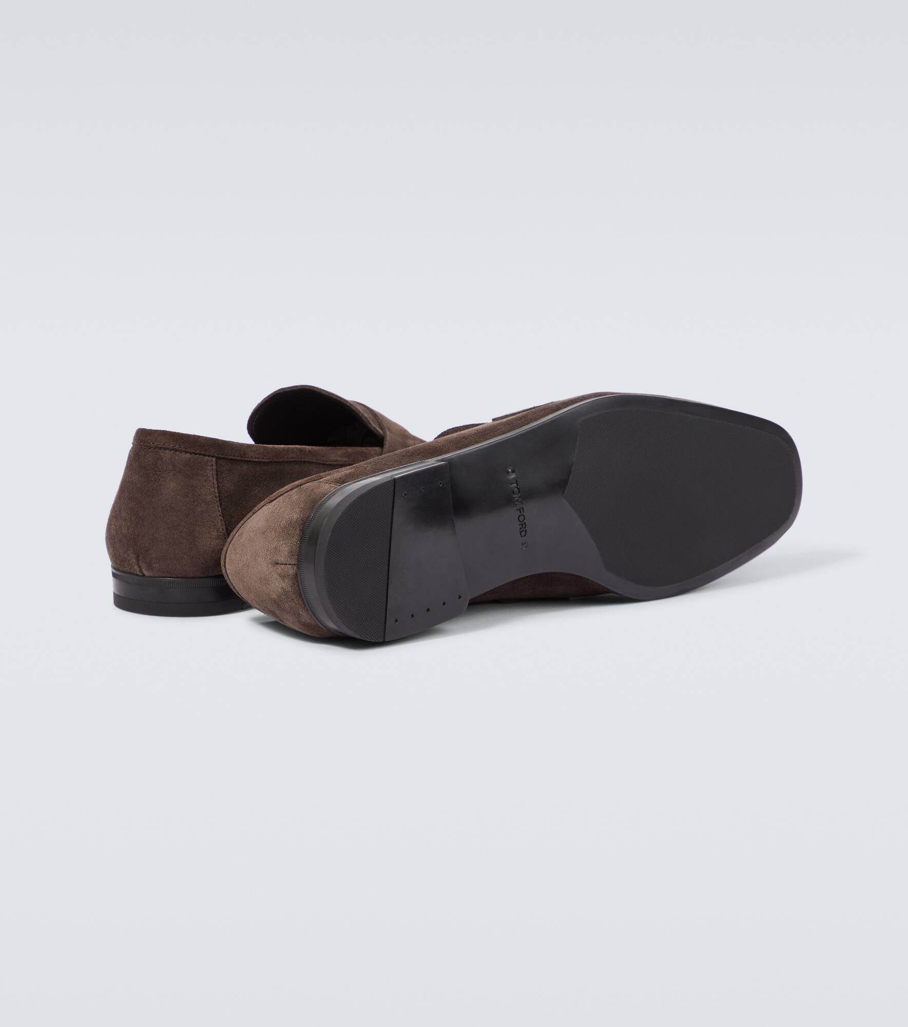 Sean suede penny loafers - 7