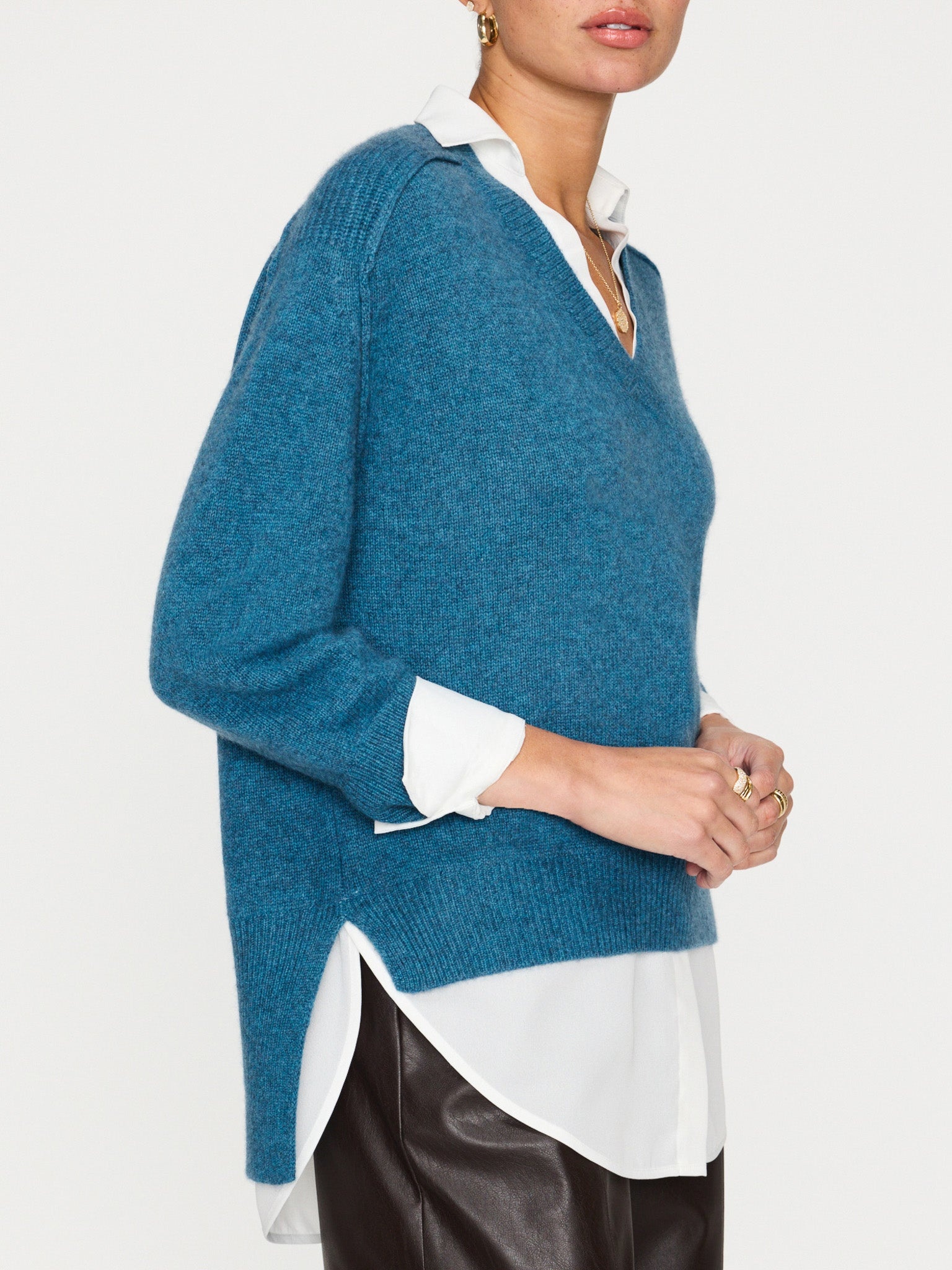 The Looker Layered V-Neck - 3