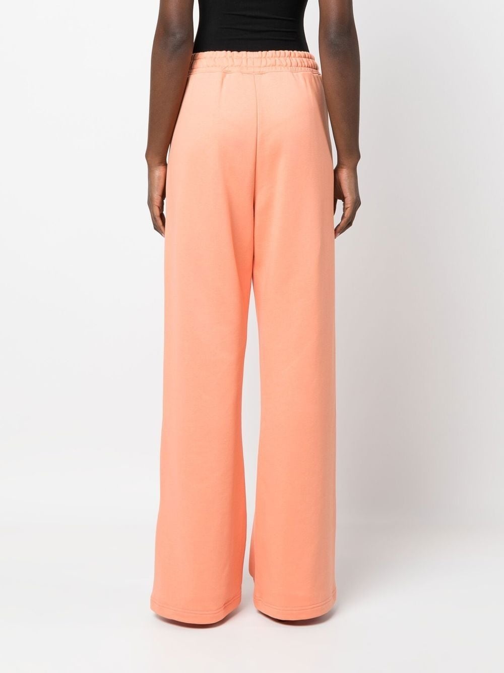 flared cotton joggers - 4