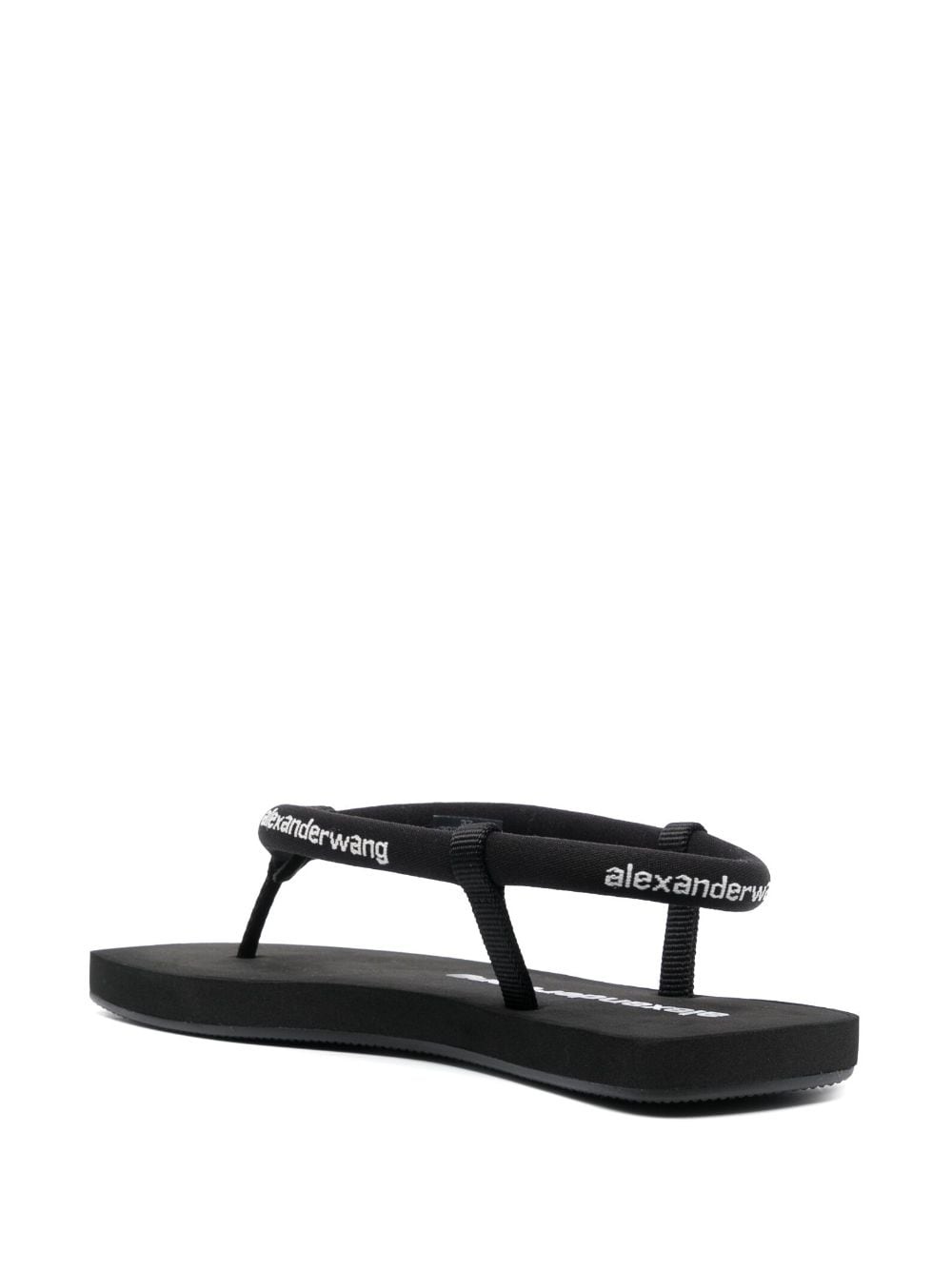 logo-print thong sandals - 3