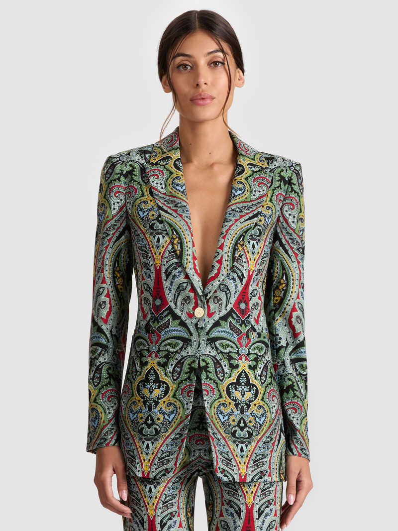BREANN PRINTED BLAZER 2