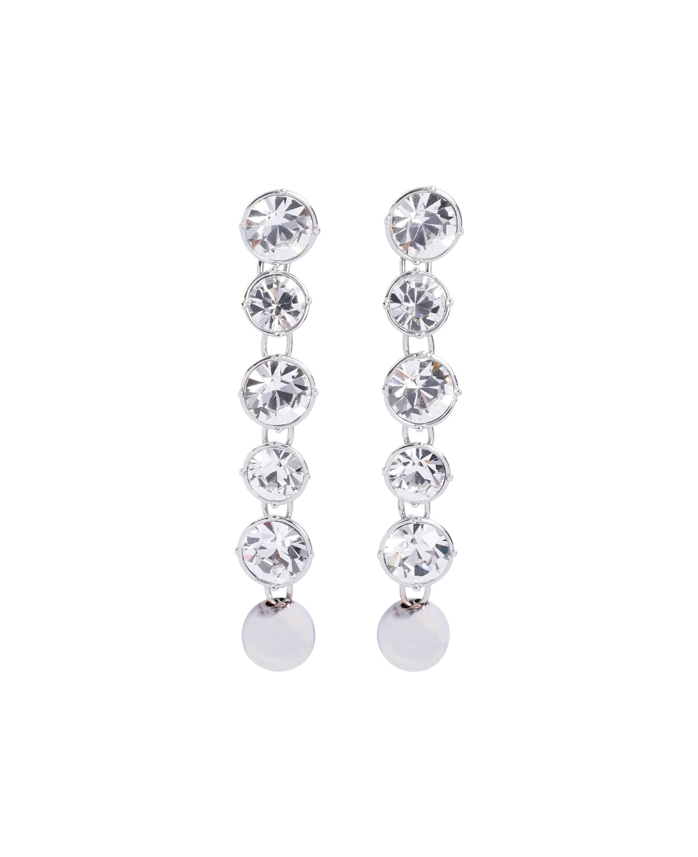 Long Diamond Earrings - 2