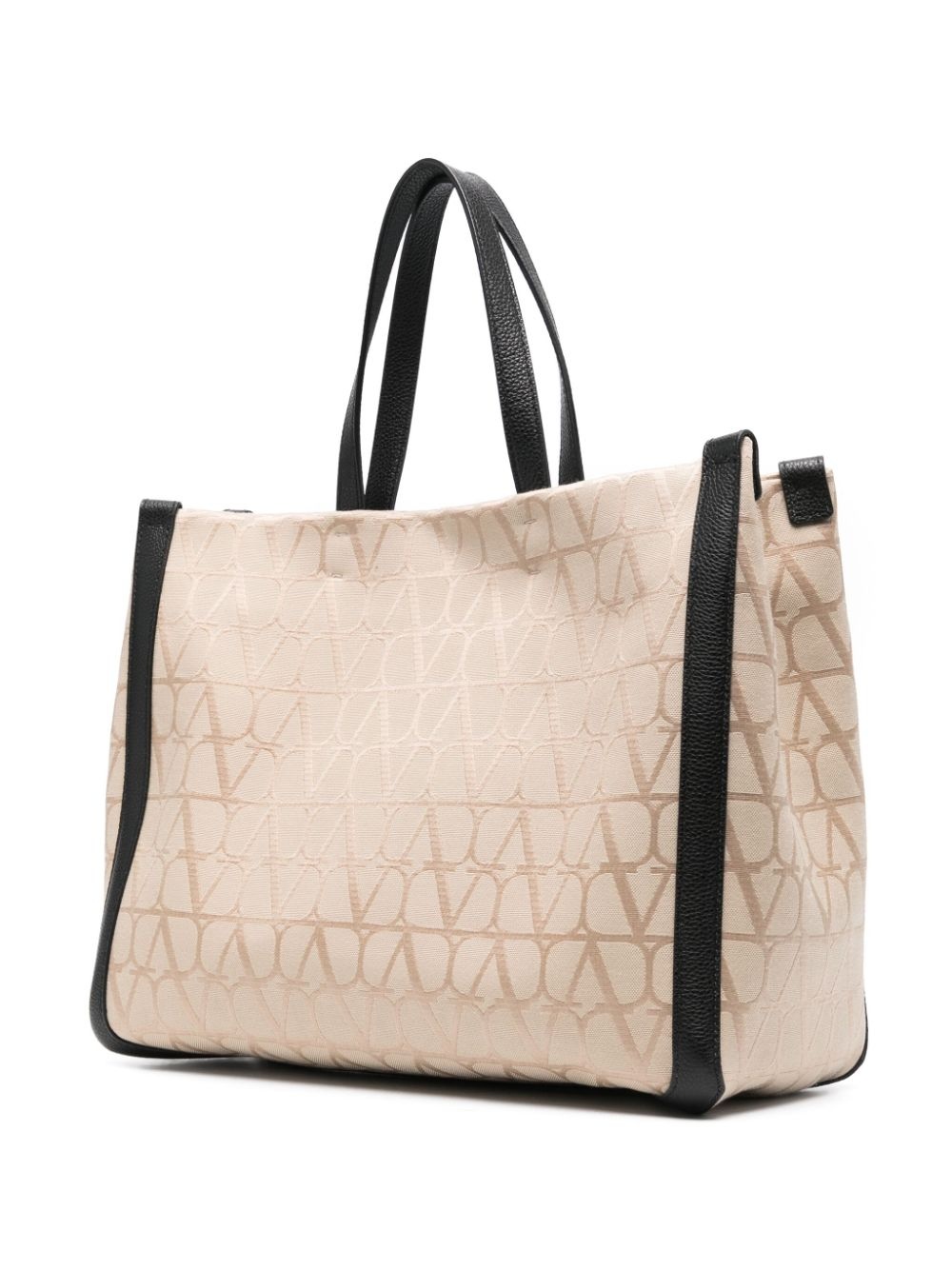 VLogo-print tote bag - 3