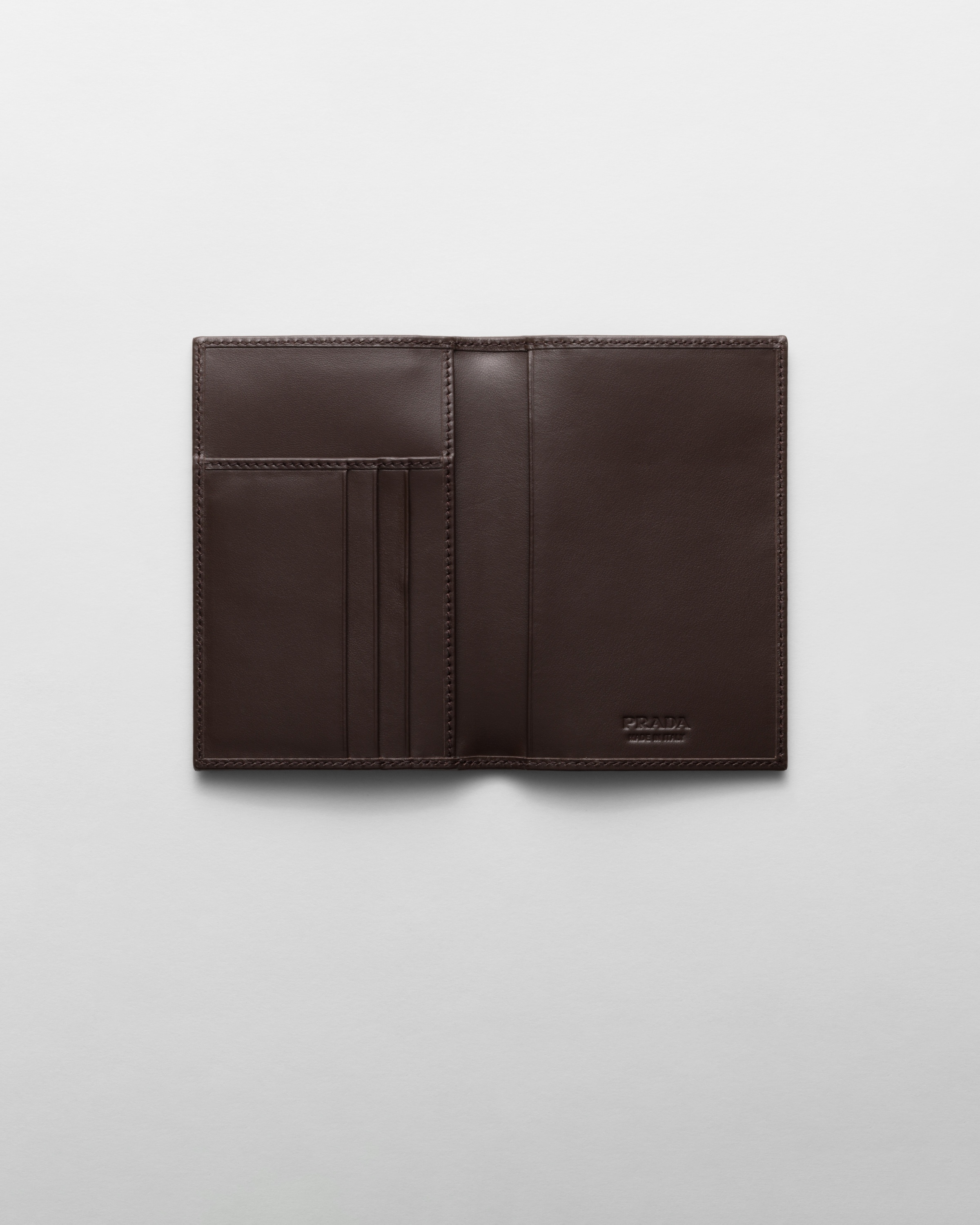 Re-Nylon and leather passport holder - 2