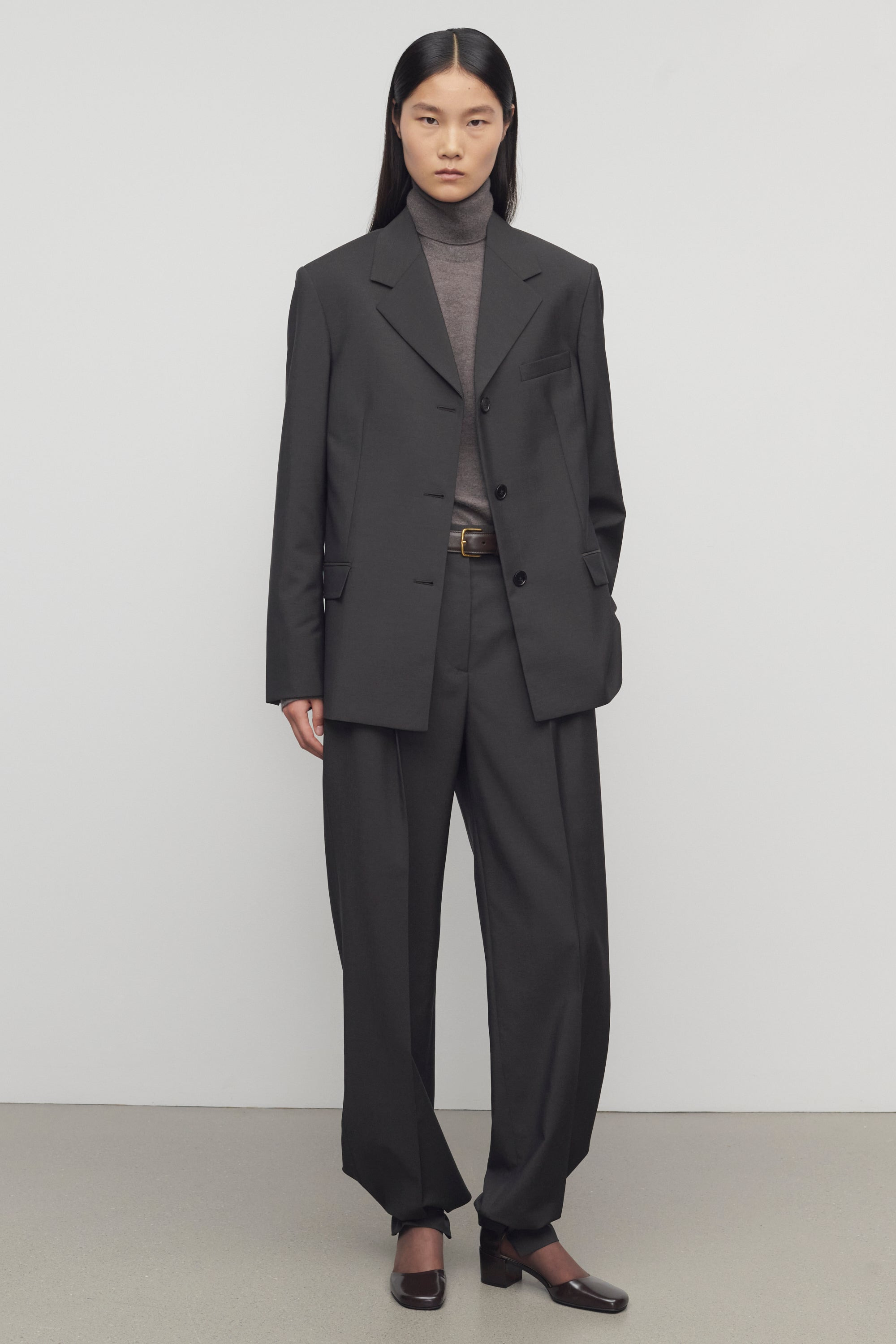 Mikkela Pant in Virgin Wool and Mohair - 3