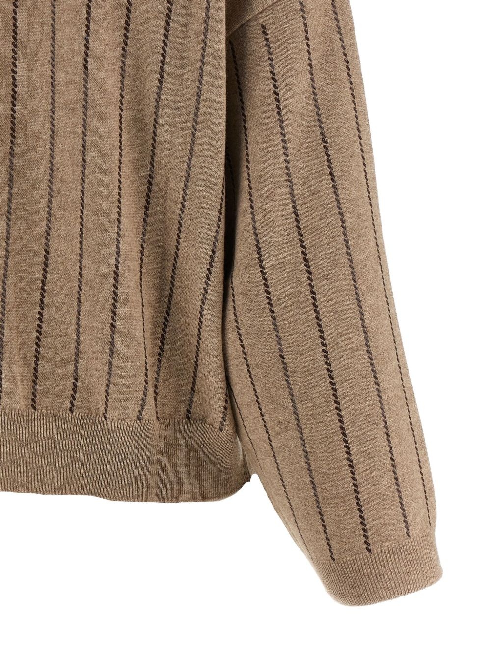 striped cashmere sweater - 4
