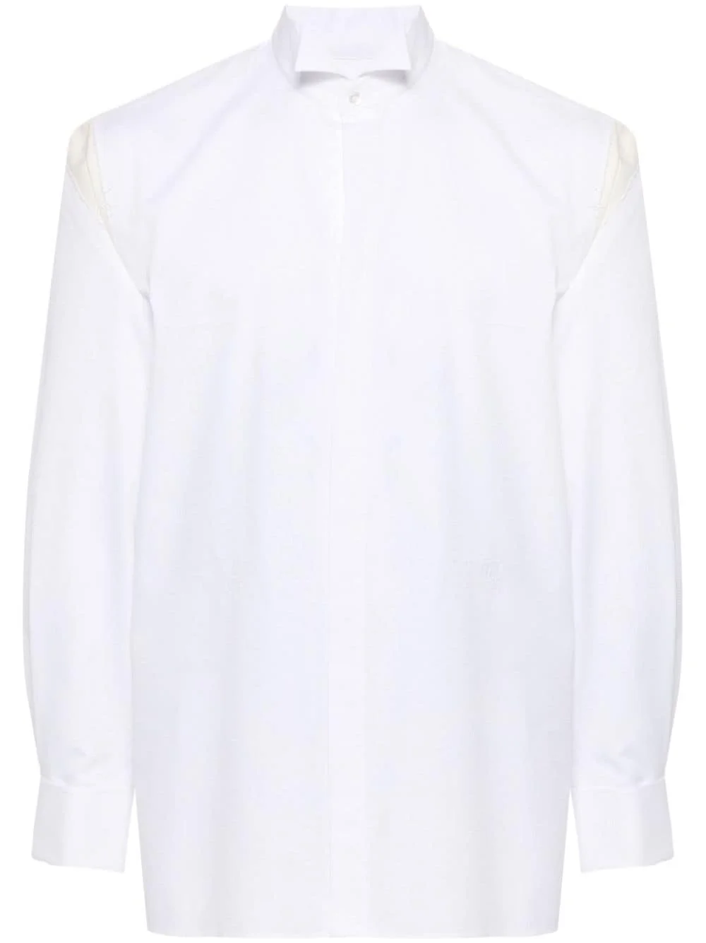 unfinished-effect shirt - 1