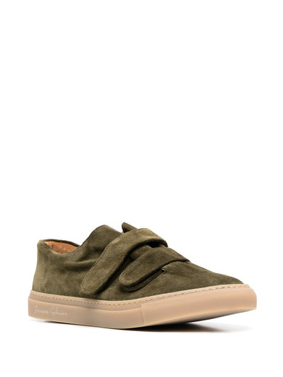 Mackintosh touch-strap low-top sneakers outlook