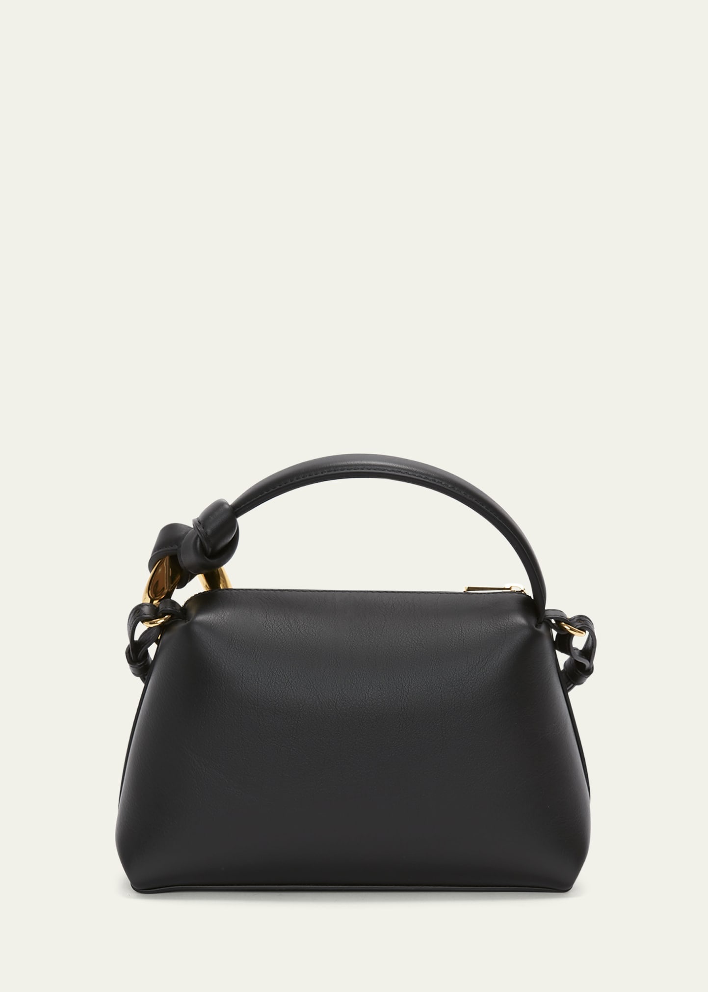 Chain Leather Crossbody Bag - 3