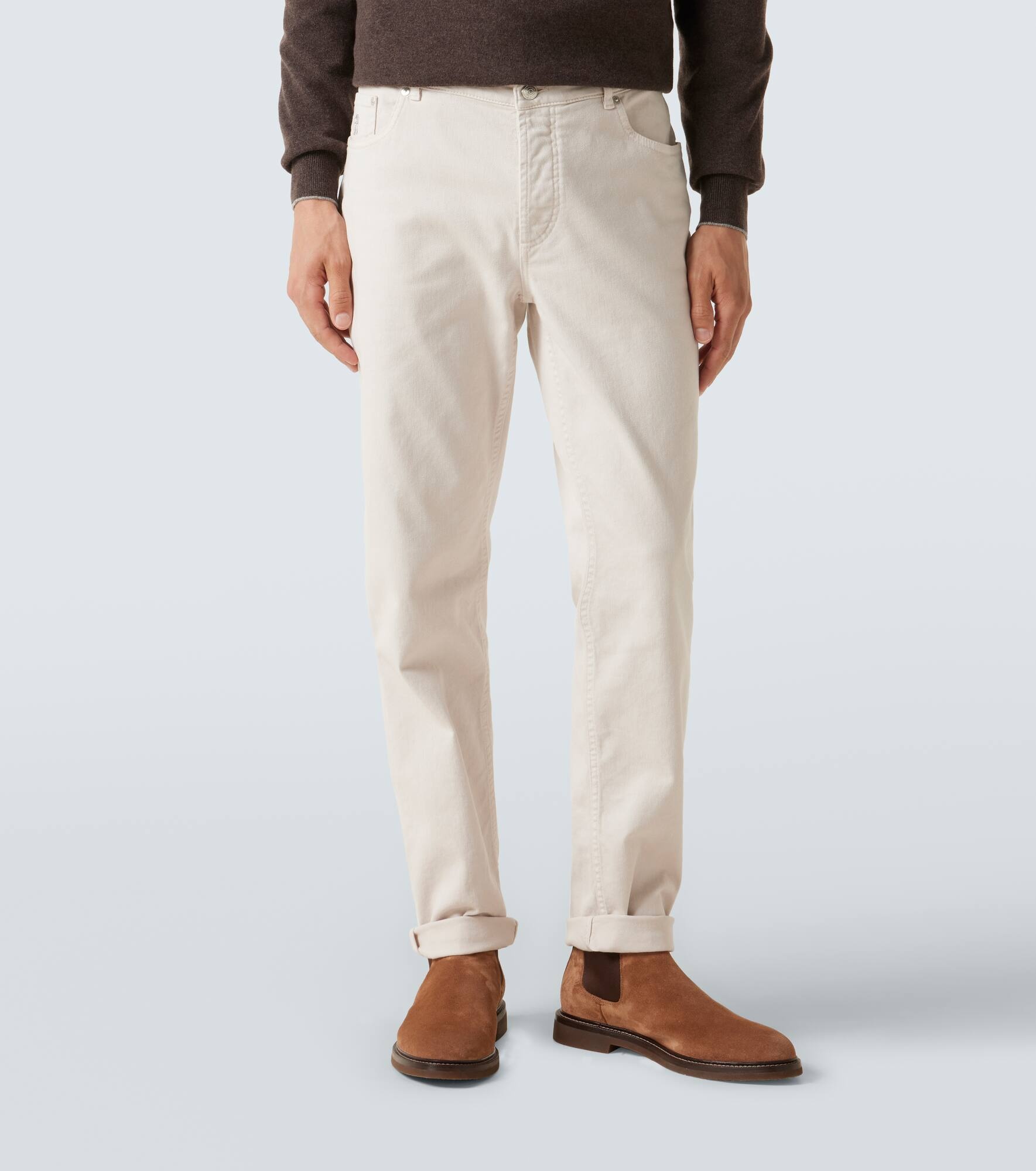 Mid-rise slim jeans - 3