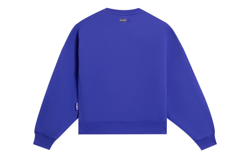 Li-Ning (WMNS) Li-Ning Small Logo Sweatshirt 'Blue' AWDSC94-4 outlook