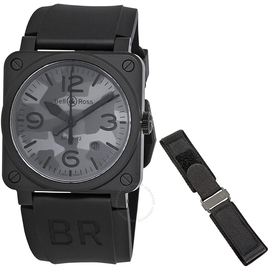 Bell And Ross - Bell and Ross Aviation Automatic Camouflage Dial Men's Watch BR0392-CAMO-CE/SRB - 1