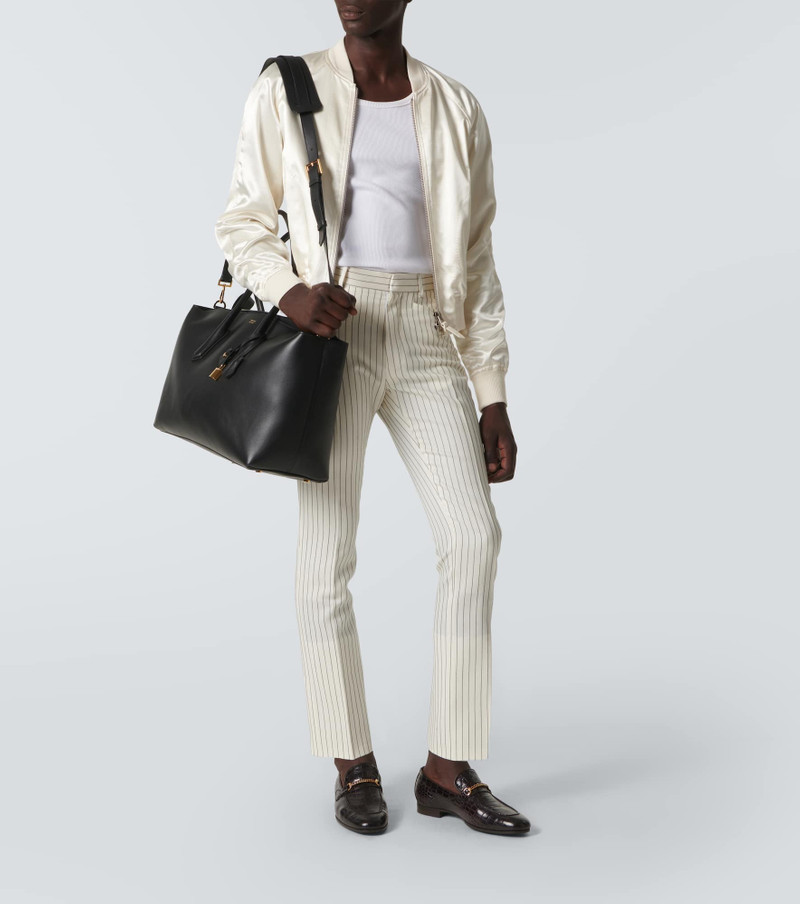 TOM FORD Alexander East West leather tote bag outlook