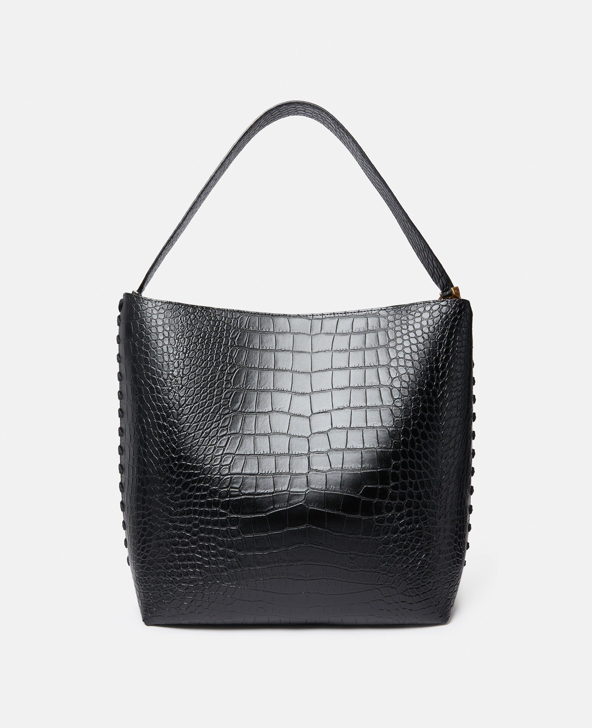 Stella McCartney Frayme Croc-Effect Embossed Tote Bag | REVERSIBLE 