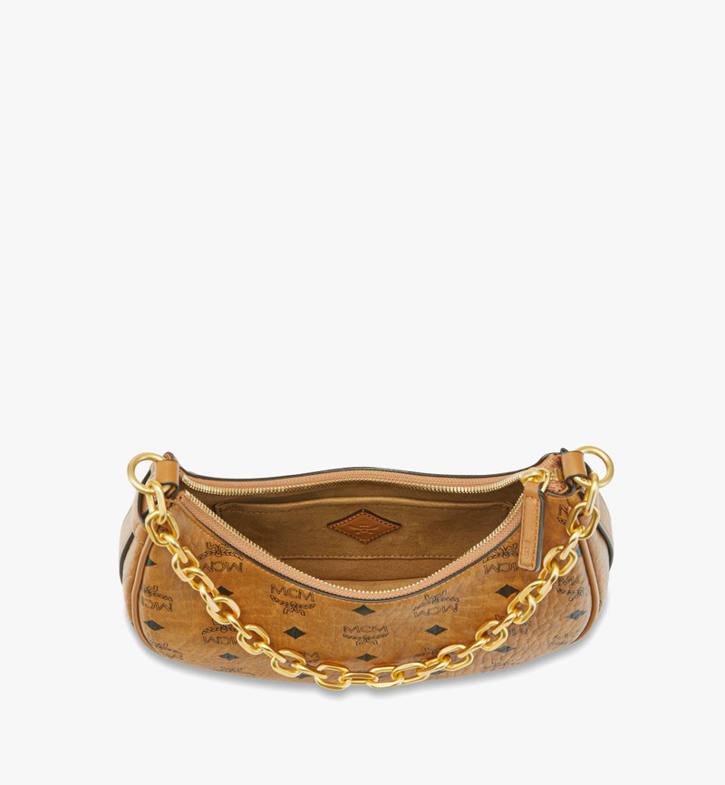 Aren Crescent Hobo Bag in Visetos 3