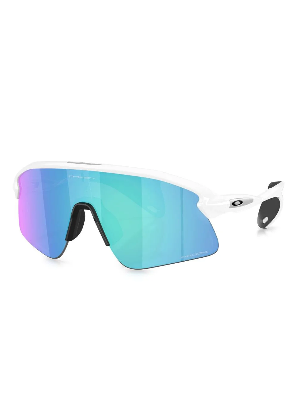 geometric shield-frame sunglasses - 1
