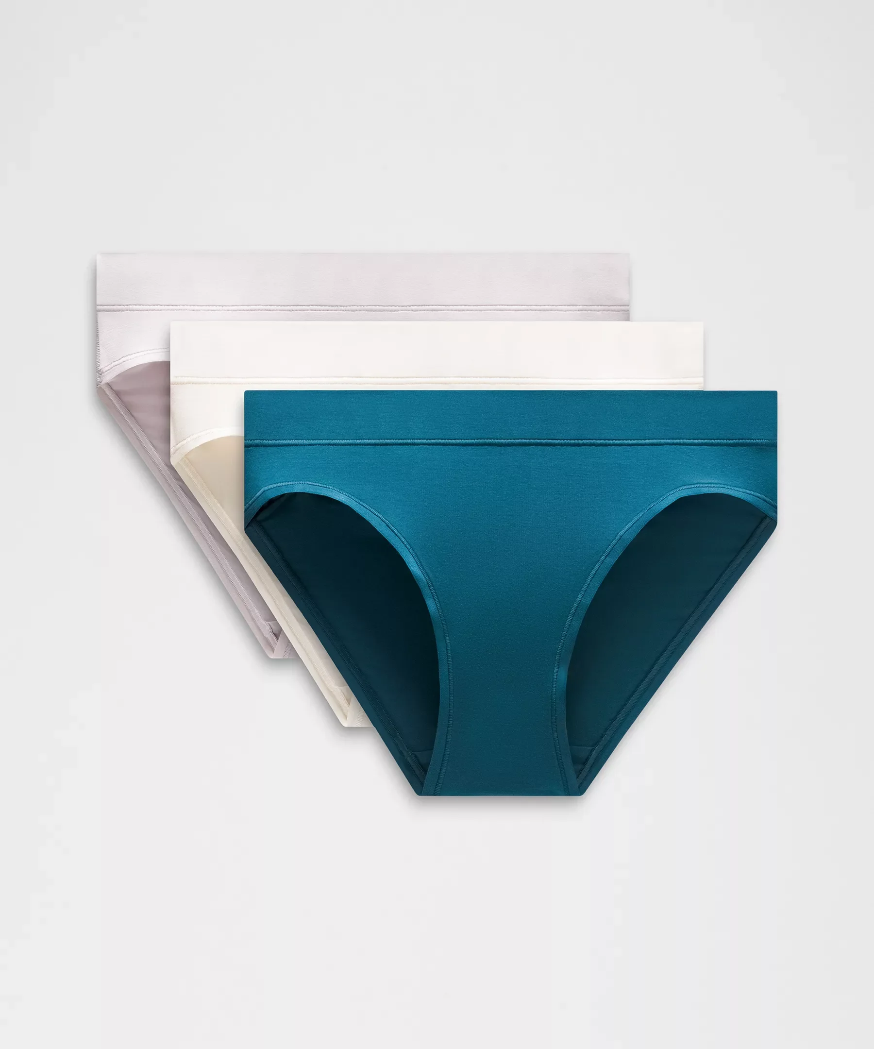 UnderEase Mid-Rise Bikini Underwear *3 Pack - 1