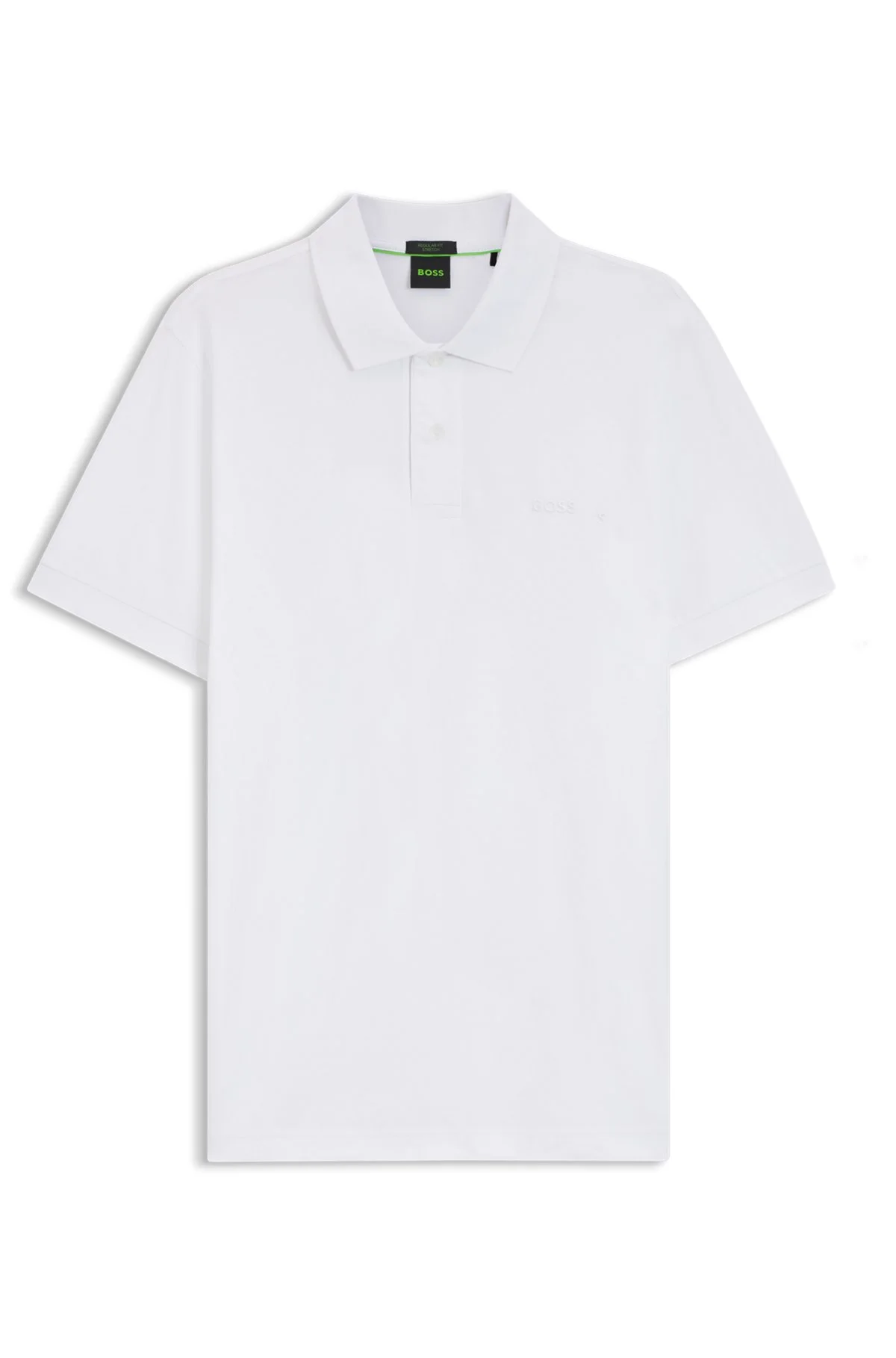 REGULAR-FIT POLO WITH EMBROIDERED LOGO - 1