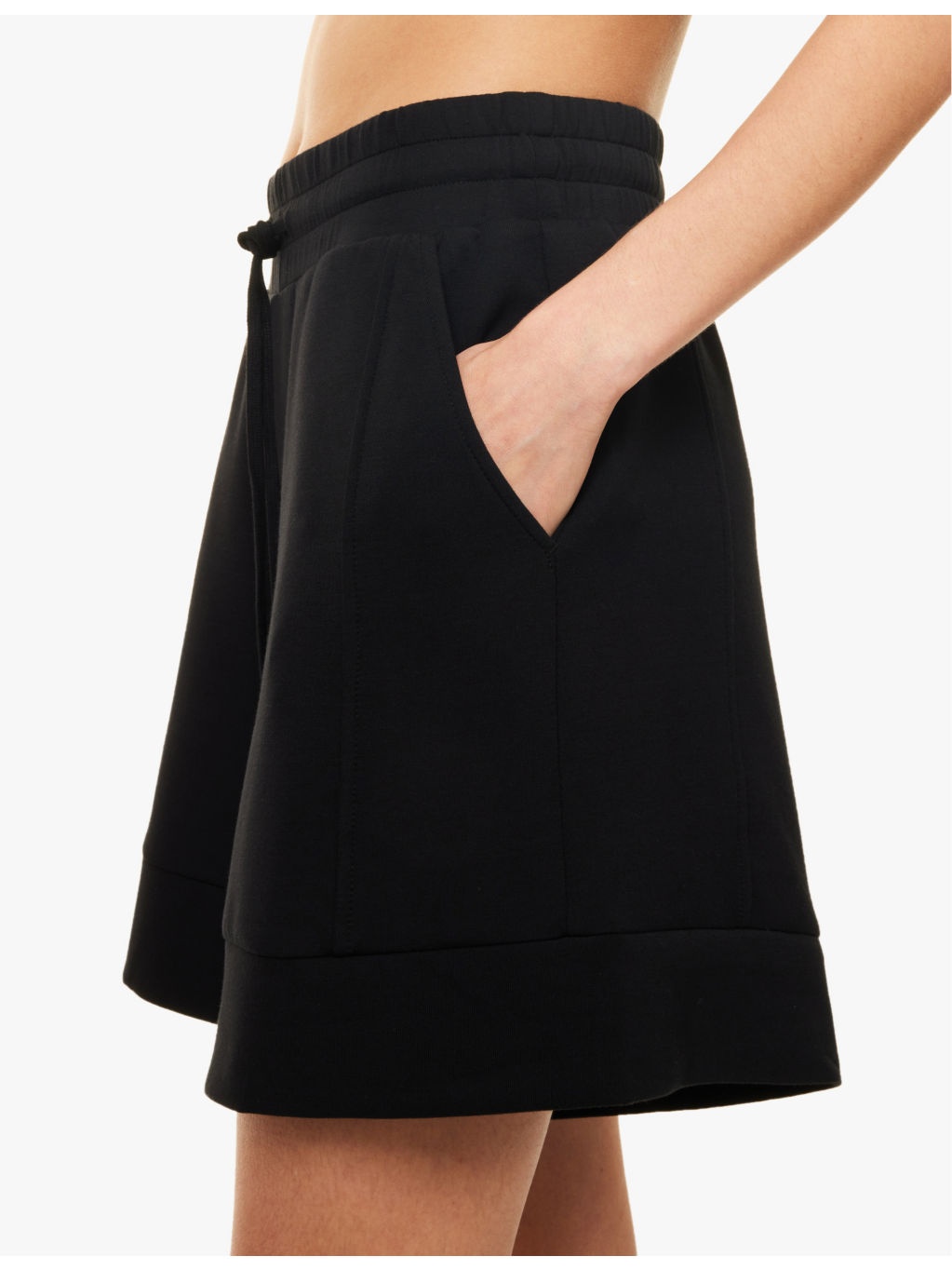 Alder drawstring-waist stretch-woven jersey shorts - 5