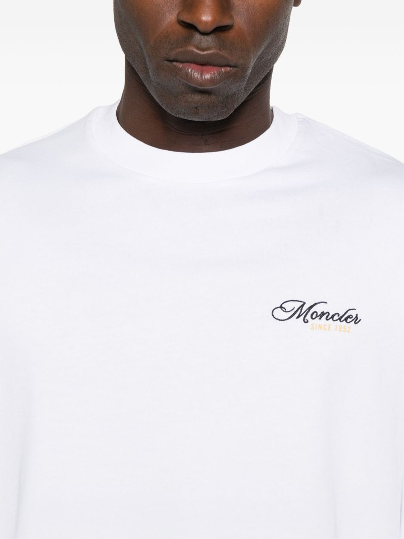 logo-embroidered long-sleeve T-shirt 5