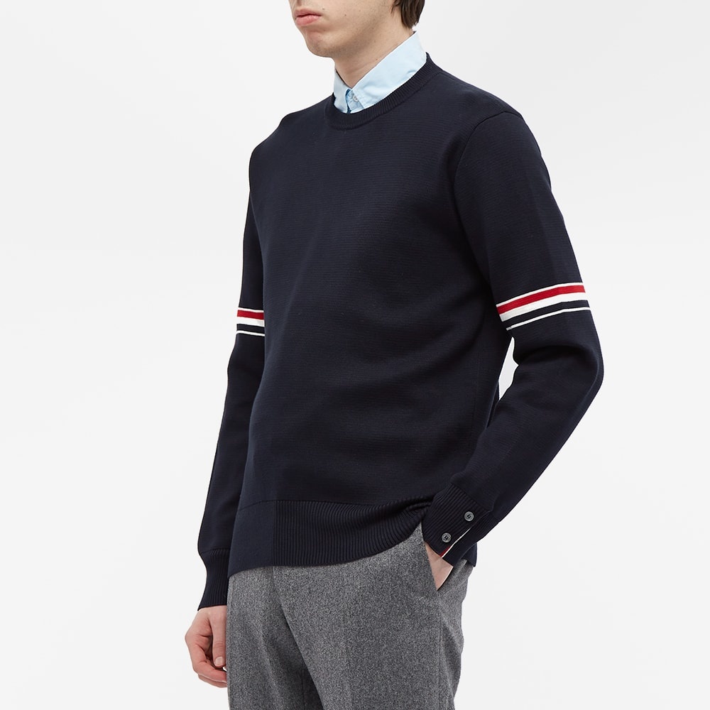 Thom Browne Milano Stitch Crew Knit - 4