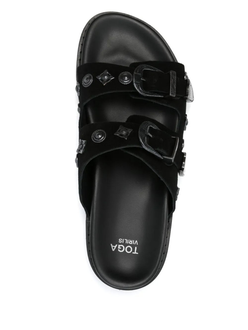 TOGA VIRILIS buckle sandals outlook