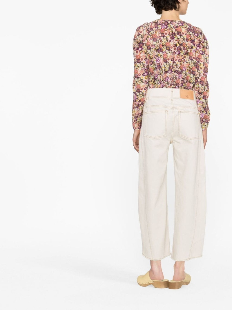 The Thea barrel-leg jeans 3