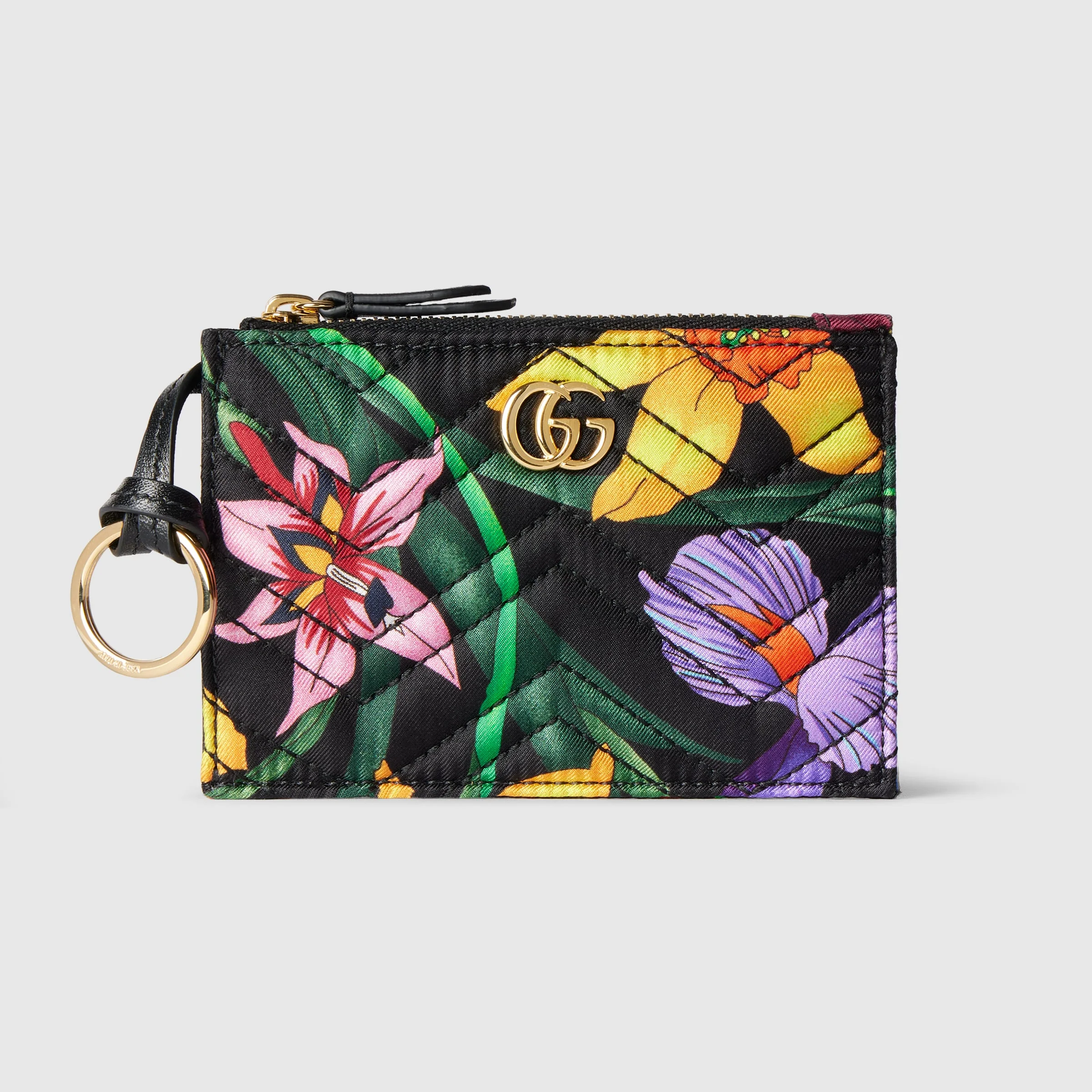GG Marmont zip key pouch - 1