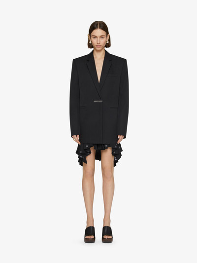 Givenchy OVERSIZED JACKET IN WOOL AND MOHAIR outlook