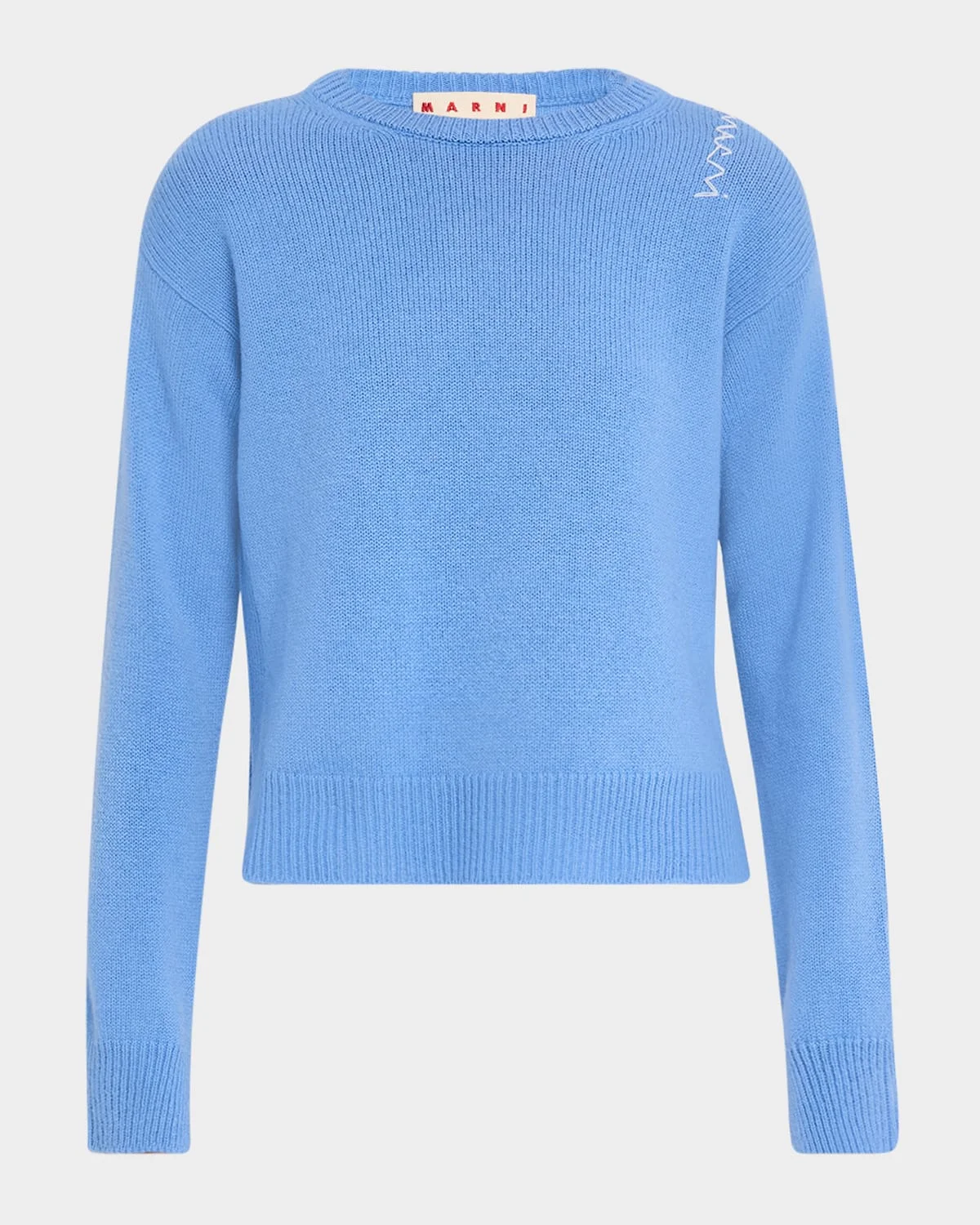 Crewneck Cashmere Sweater - 1