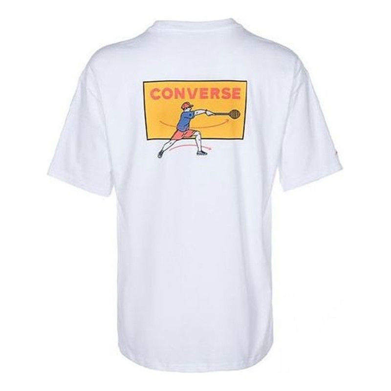 Converse Converse Jack Purcell Graphic T-Shirt 'White' 10022782-A01 outlook