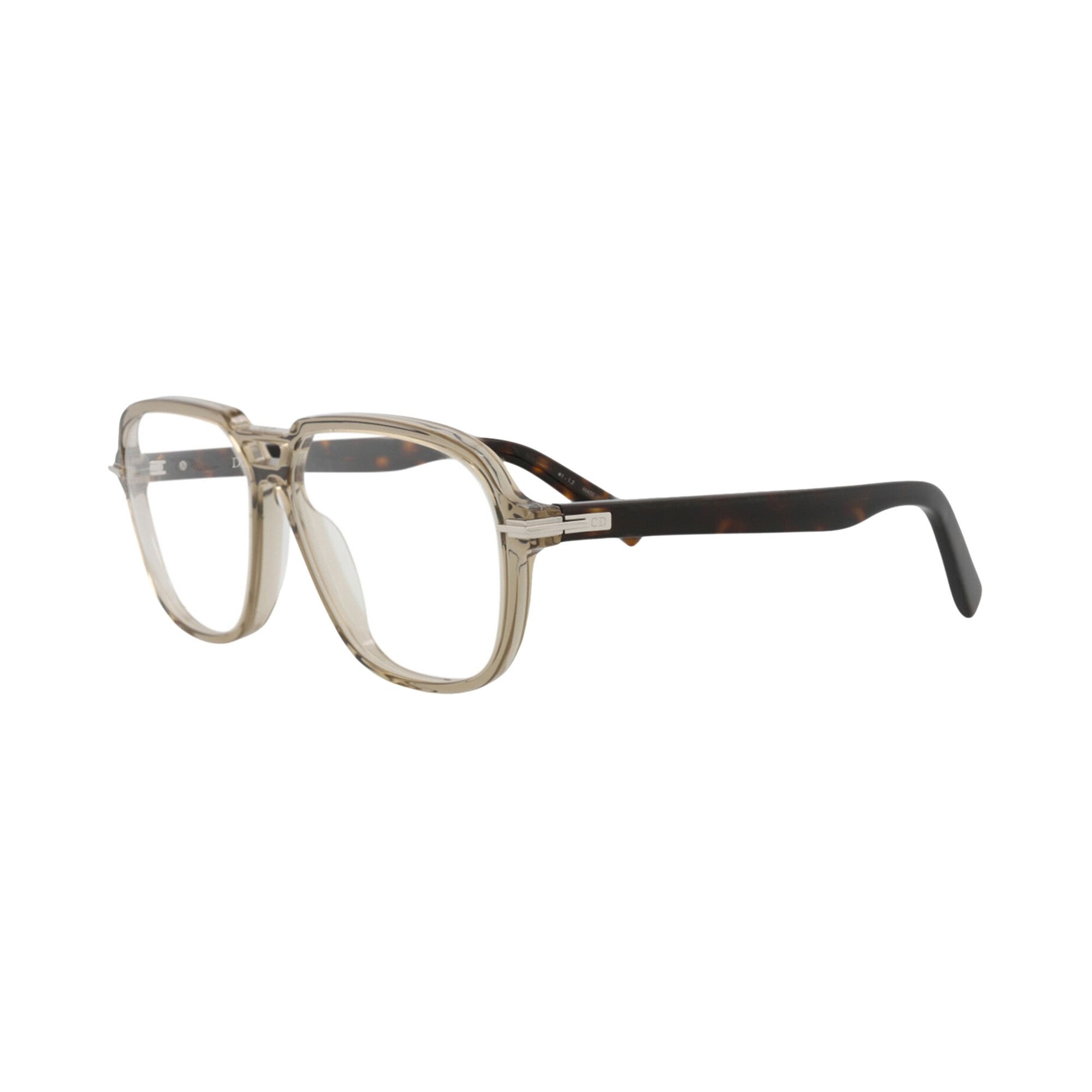 Dior Aviator Optical Glasses 'Black/Transparent' - 2
