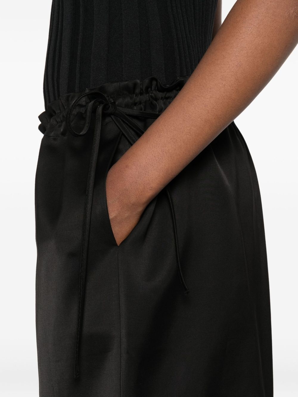 drawstring mini skirt - 5
