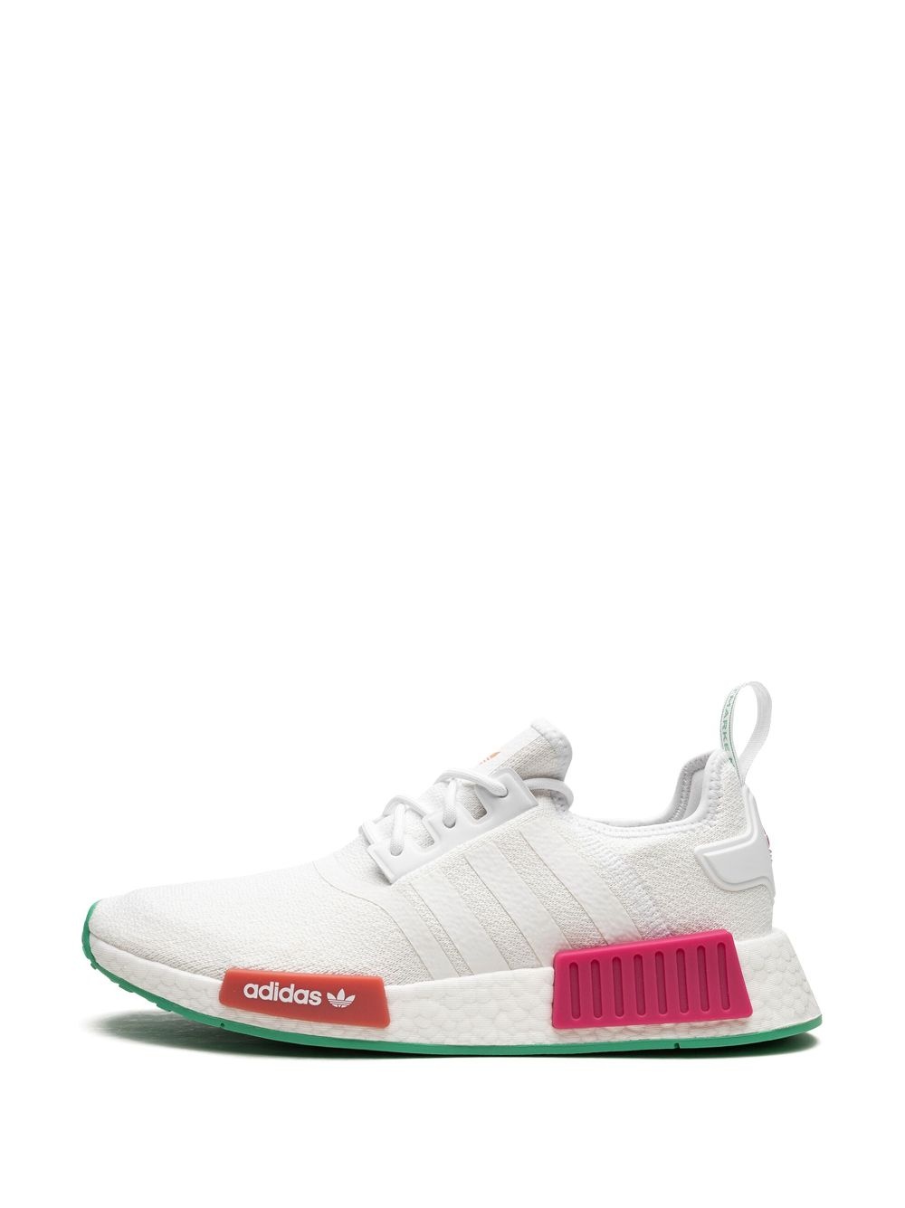 NMD_R1 "White/Magenta/Green" sneakers - 5