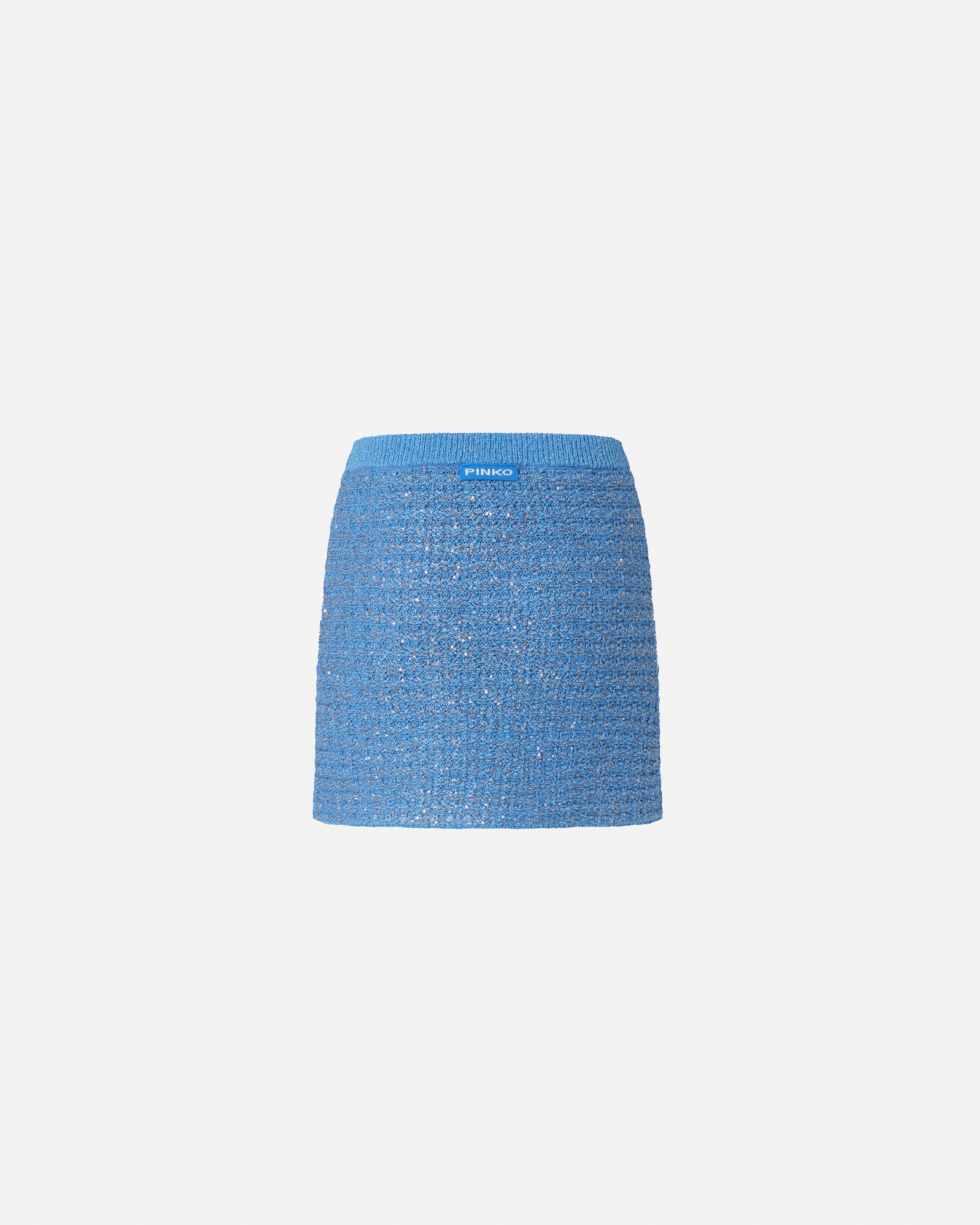 SEQUINED MAT MINISKIRT - 6