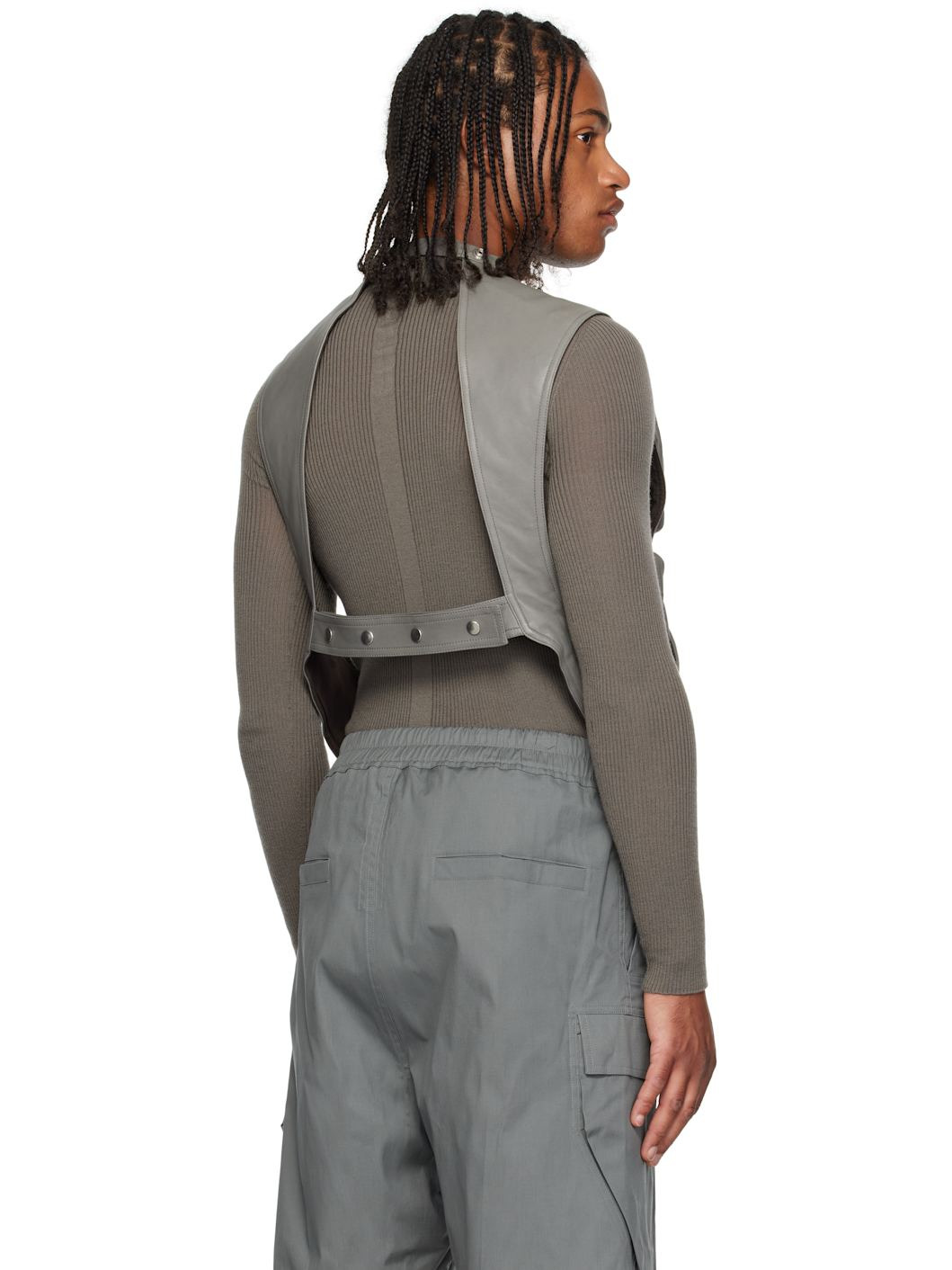 Gray Concordians Cargo Vest - 3