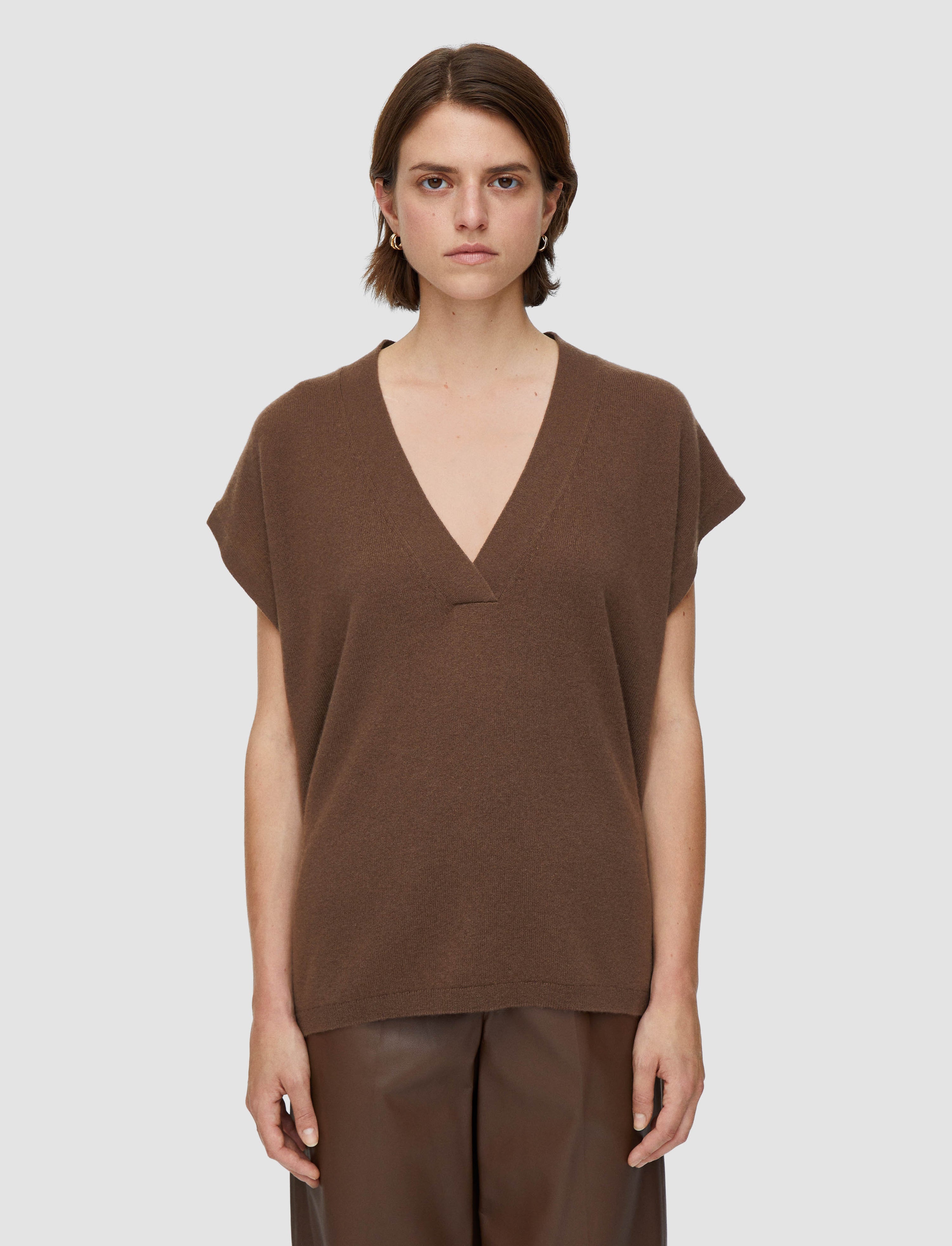 Light Pure Cashmere Vest - 3